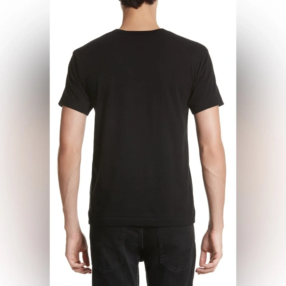 Comme des Garçons PLAY Inverted Heart Logo Graphic Tee - Picture 3 of 5